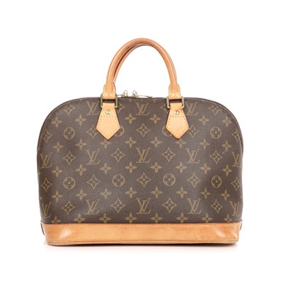 Lot 398 - Louis Vuitton, a monogram Alma handbag,...