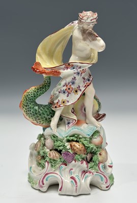 Lot 70 - Derby, a porcelain figure group of Neptune,...