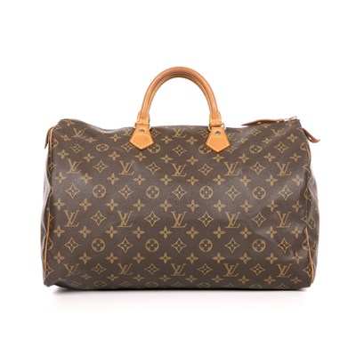 Lot 387 - Louis Vuitton, a monogram Speedy 40 handbag,...