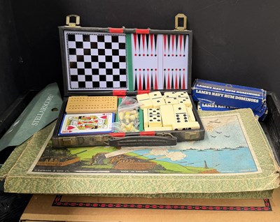Lot 62 - A collection of games to include Lamb's Navy...