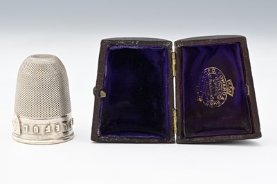 Lot 35 - A Victorian novelty silver tumbler in the form...