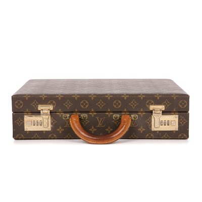 Lot 393 - Louis Vuitton, a monogram briefcase, featuring...