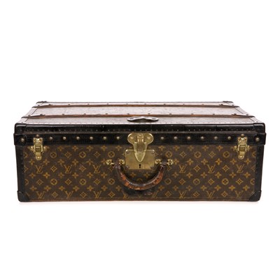 Lot 394 - Louis Vuitton, an early 20th century suitcase,...