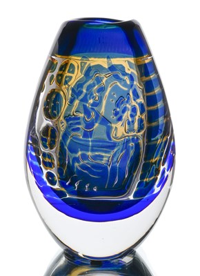 Lot 196 - Edvin Ohrstrom for Orrefors, an Ariel...