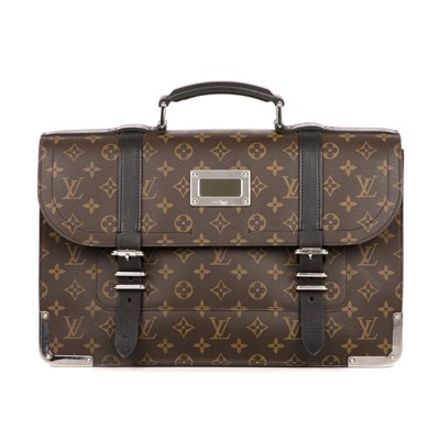 Lot 395 - Louis Vuitton, a monogram macassar Larry...