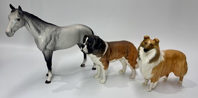 Lot 82 - A Beswick porcelain model of a Rough Collie...