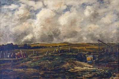 Lot 344 - Nathaniel Hone R.H.A. (Irish, 1831-1917), an...