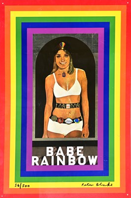 Lot 277 - Peter Blake R.A. (British, 1932), Babe Rainbow...