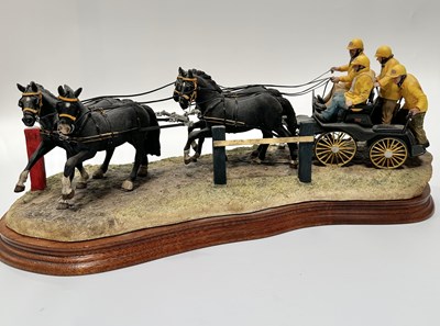 Lot 83 - A 'Border Fine Arts' resin sculpture entitled '...