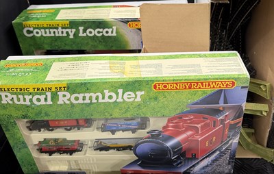 Lot 64 - Two Hornby electric train sets to include 'The...