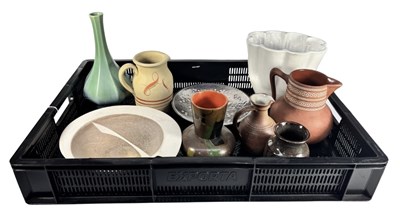 Lot 13 - A collection of ceramics including large...