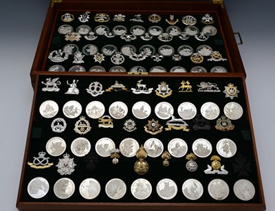 Lot 492 - Great British Regiments, a collection of fifty-...