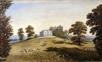 Lot 288 - British School, 19th Century, a view of a...
