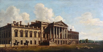 Lot 327 - British School, 18th Century, the facade of...