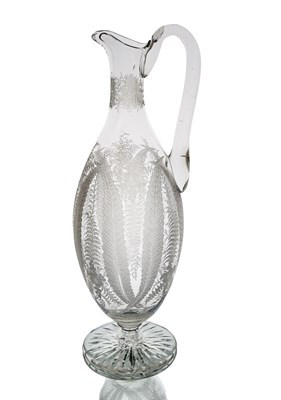 Lot 136 - An Aesthetic Movement Sourbridge glass...