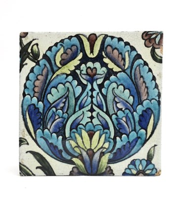 Lot 124 - A William De Morgan Sands End Pottery Persian...
