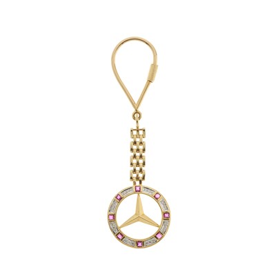 Lot 436 - Mercedes, an 18ct gold, ruby and diamond...