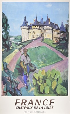 Lot 268 - Railway Poster Design, France, Chateaux de la...