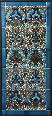 Lot 122 - A William De Morgan Merton Abbey Persian ten...