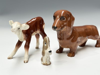 Lot 78 - Two Beswick figures, to include: a Hereford...