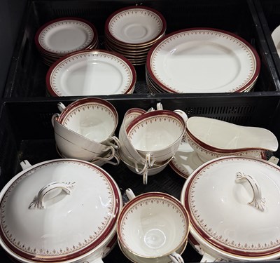 Lot 1 - An Aynsley 'Durham' dinner service, to include...