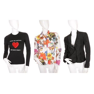 Lot 446 - Moschino, three items of ladies clothing, to...