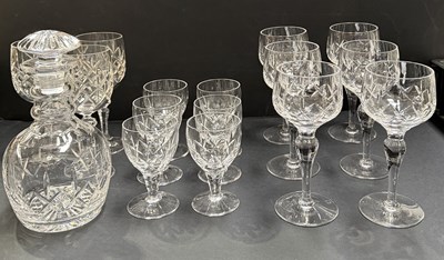 Lot 20 - A selection of Stuart lead crystal and other...