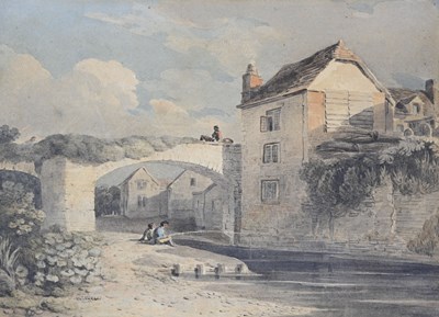 Lot 282 - John Varley O.W.S. (British, 1778-1842), Boys...