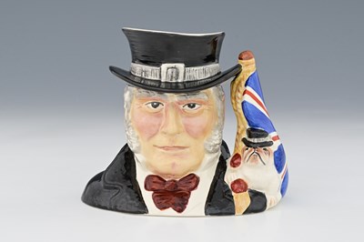Lot 623 - Royal Doulton, a John Bull prototype character...