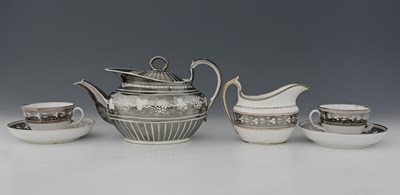 Lot 670 - A collection of Staffordshire silver lustre...