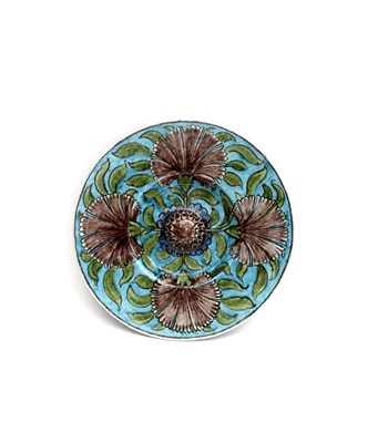 Lot 148 - A William De Morgan Persian Rice dish, painted...