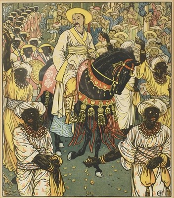 Lot 449 - Walter Crane (1845-1915) Aladdin's Procession,...