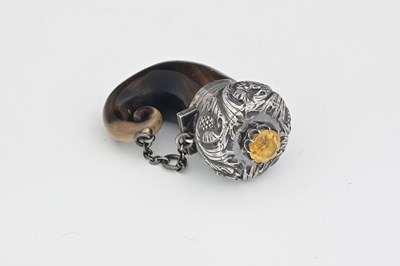 Lot 30 - Scotland, an Edwardian Scottish silver-mounted...
