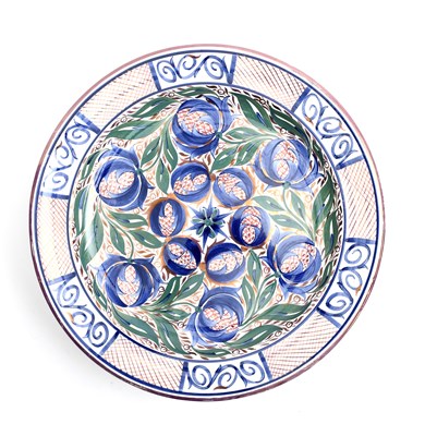 Lot 277 - A Wedgwood Pottery Rhodian charger designed by...