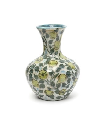 Lot 145 - A William De Morgan solifleur vase, ovoid with...