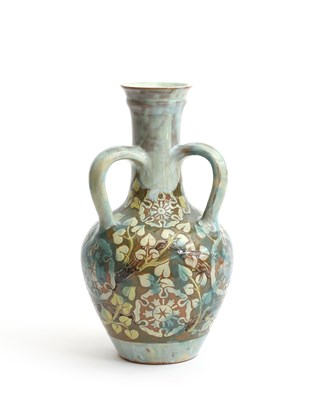Lot 213 - A Della Robbia Pottery vase by Charles Collis,...