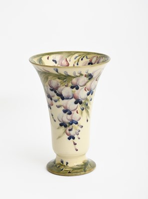Lot 349 - 'Wisteria' a James Macintyre & Co footed vase...
