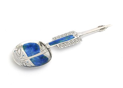 Lot 508 - A Liberty and Co Cymric silver and enamelled...