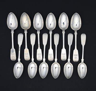 Lot 275 - Exeter, a matched set of twelve Victorian...