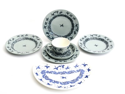 Lot 181 - A Minton Aesthetic Movement Japanese Crane...