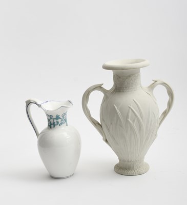 Lot 196 - A Rare Mintons parian ‘Well Spring vase...