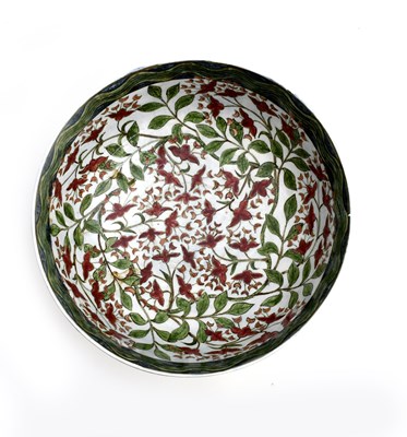 Lot 278 - A large porcelain bowl by Hugh Thackeray...
