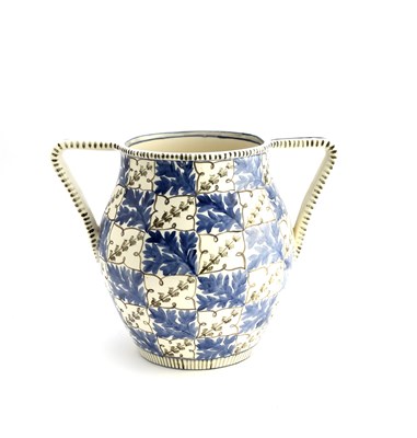 Lot 287 - A large Wedgwood Pottery twin-handled vase by...
