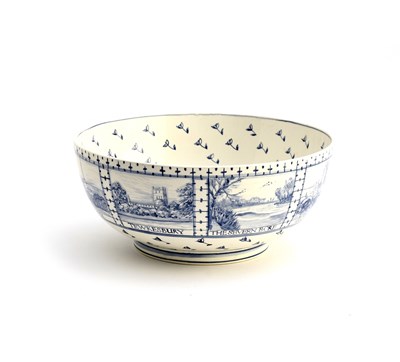 Lot 288 - A fine Wedgwood Pottery Cotswolds Views bowl...