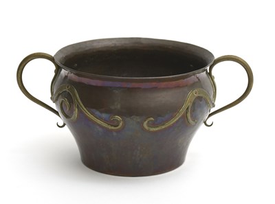 Lot 488 - A Birmingham Guild of Handicraft copper and...