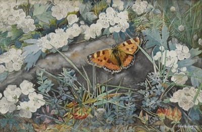 Lot 450 - Edith Payne (1875-1959) A Butterfly in May...