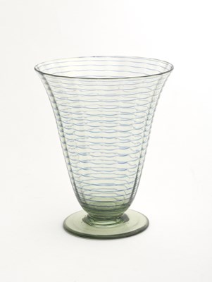 Lot 386 - A James Powell & Sons Whitefriars threaded...