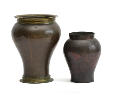 Lot 489 - A Birmingham Guild of Handicraft copper and...