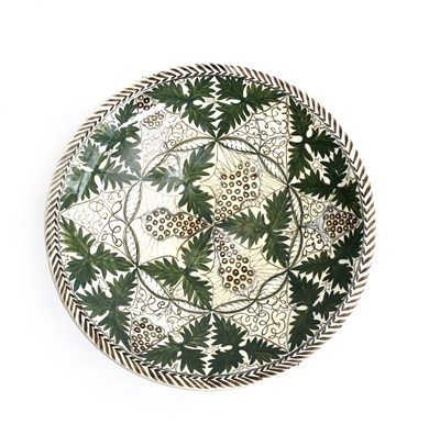 Lot 290 - A Wedgwood Pottery charger by Louise Powell,...