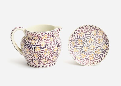 Lot 282 - A small Wedgwood Pottery jug and dish by Grace...